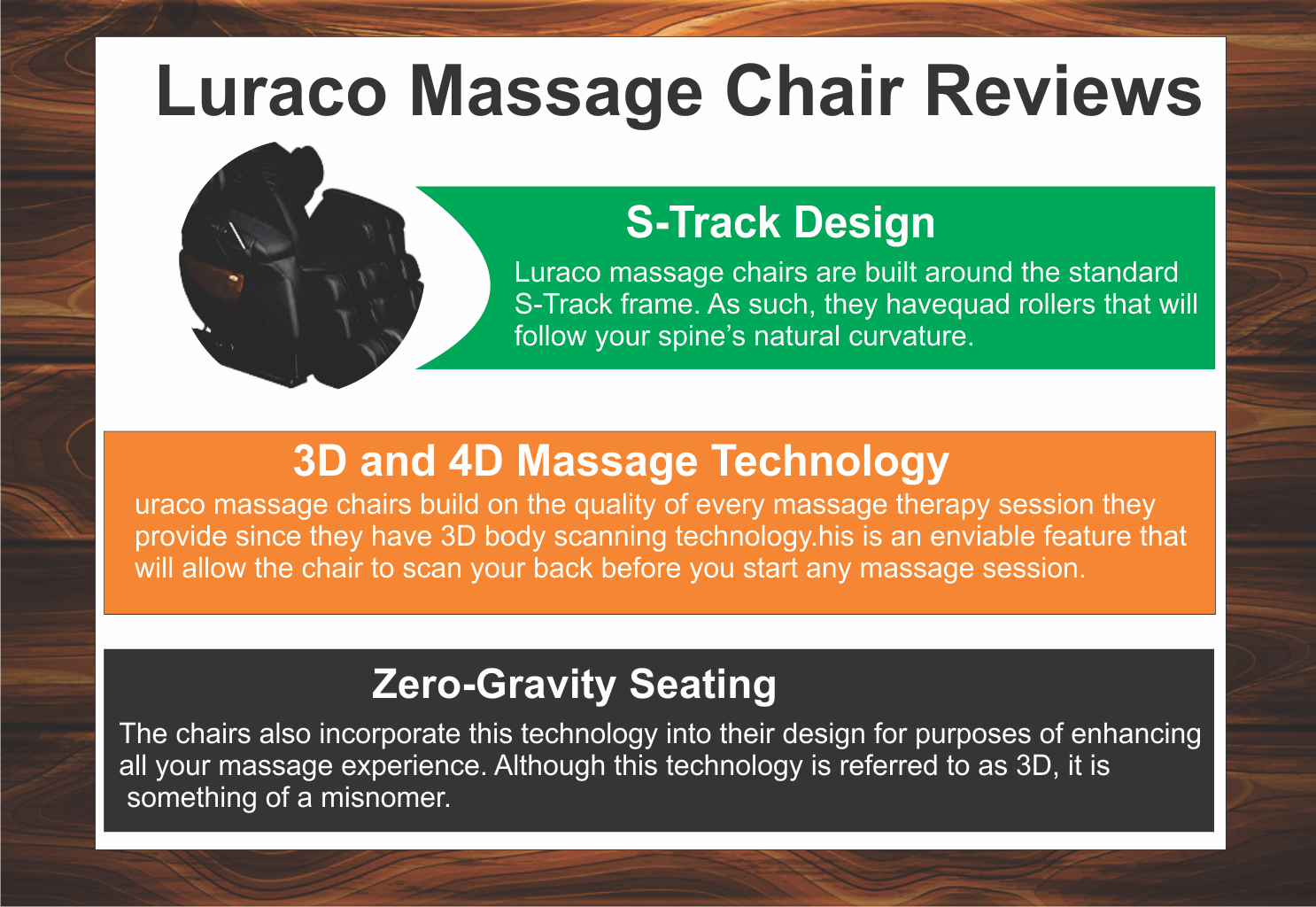 Luraco Massage Chair Reviews 156