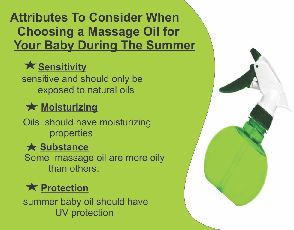 Best Massage Oil for Babies in Summer: These Oils Will Keep Your Baby Comfortable During The Summer 1 Massage Oil for Babies