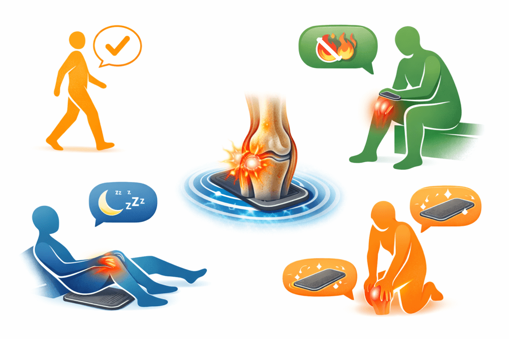 Top Rated PEMA Mat for Knee Arthritis Home Use 4 Top Rated PEMA Mat for Knee Arthritis Home Use 5