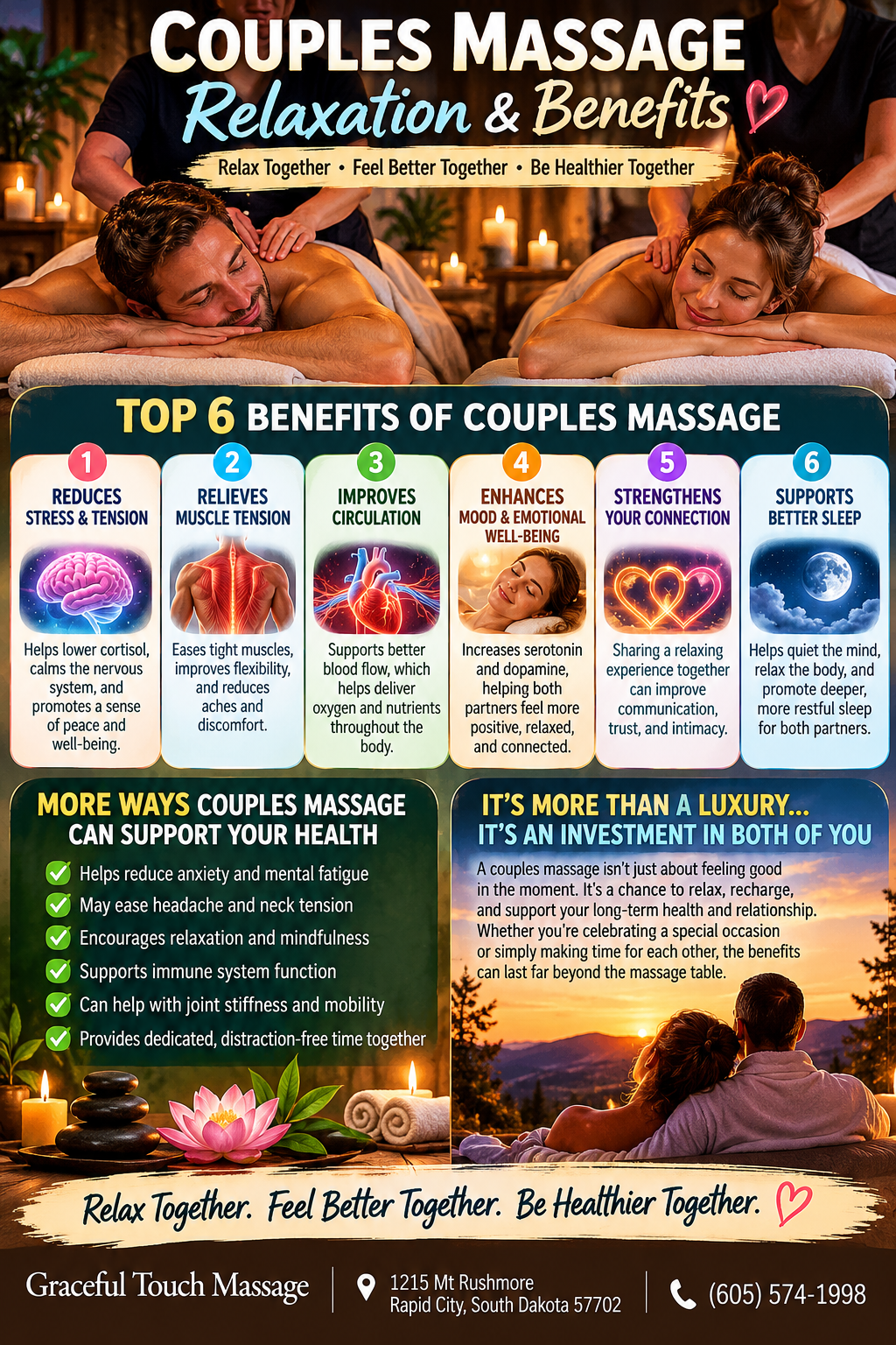 Couples Massage: Relaxation and Wellness Benefits