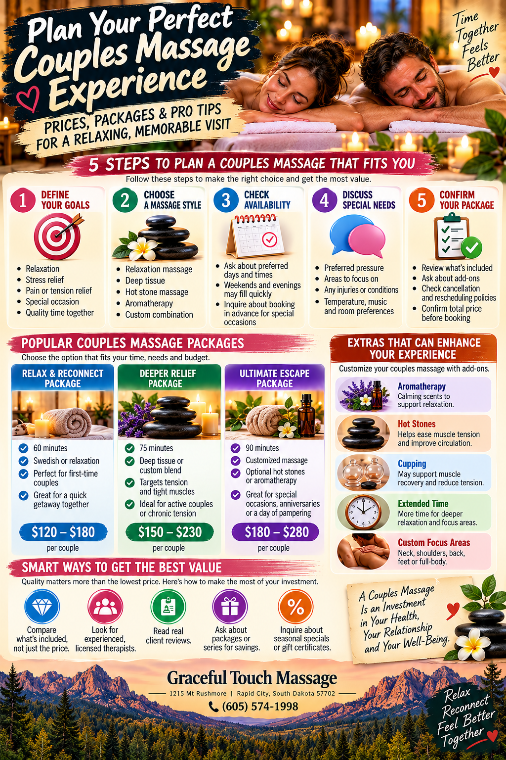 Plan Your Perfect Couples Massage Experience