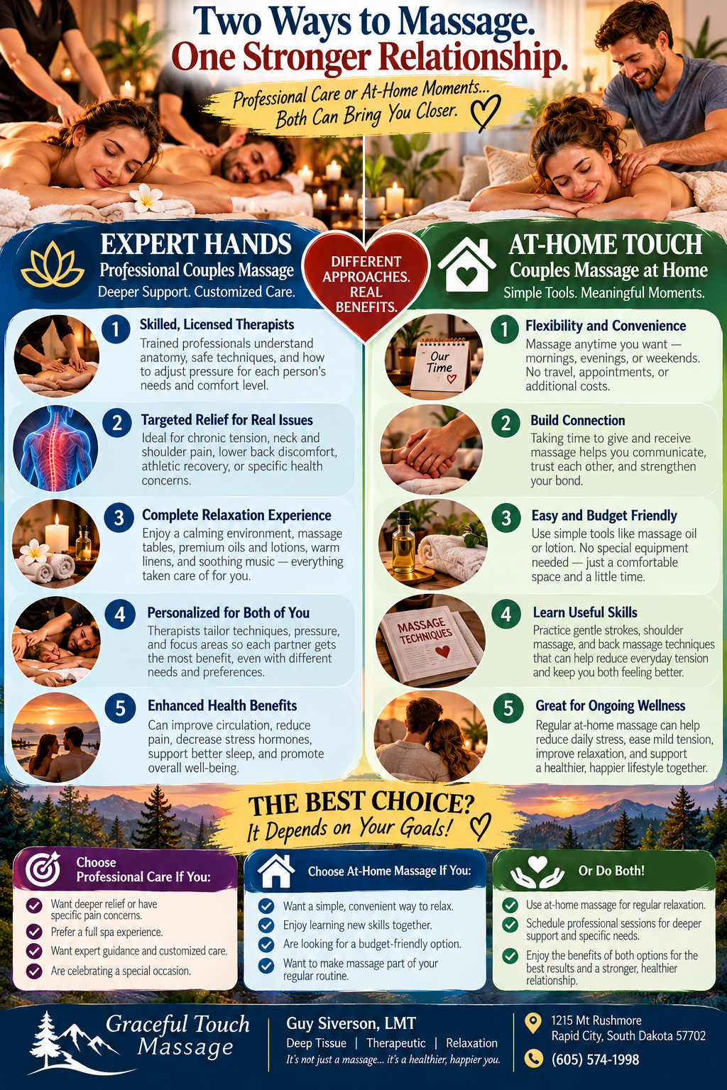 Two Ways to Massage, One Stronger Relationship